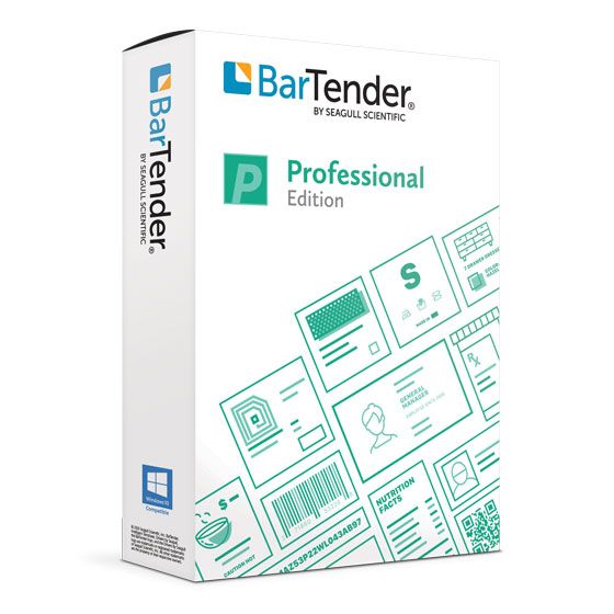 Seagull BarTender Professional, workstation license, unlimited printers