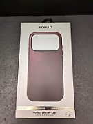 NOMAD Modern Leather Case - skórzane etui do iPhone 17 Pro kompatybilne z MagSafe  skóra Horween (burgundy) [go]