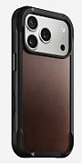 NOMAD Rugged Leather Case - skórzane etui do iPhone 17 Pro kompatybilne z MagSafe  skóra Horween (rustic brown) [go]