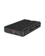 Geh. IcyBox M.2NVMe/SATA SSD mit zweifachem SD CR