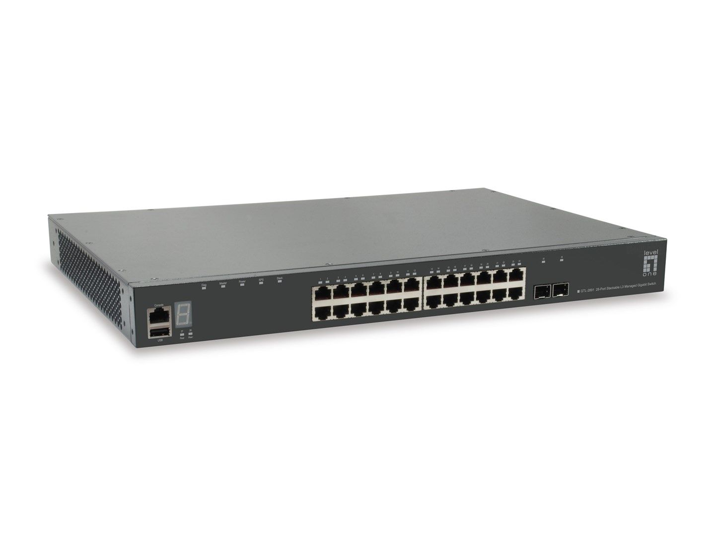Managed Switch LevelOne KILBY 28-Port
