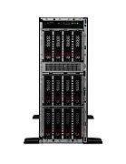 Server HPE ProLiant ML350 Gen11, Tower 4U, Intel Xeon Silver 4510 (12 C / 24 T, 2.40 GHz - 4.10 GHz, 30 MB cache, 150 W), 64 GB DDR5 ECC, 2 x 960 GB SSD, 8 x SFF, HPE MR408i-o Gen11, 2 x 1000 W