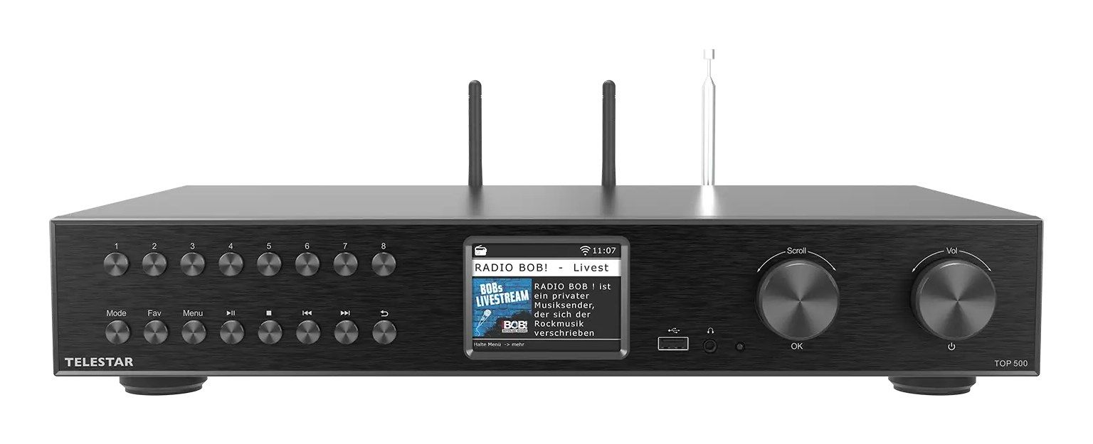 HiFi Module TELESTAR TOP 500 black radio