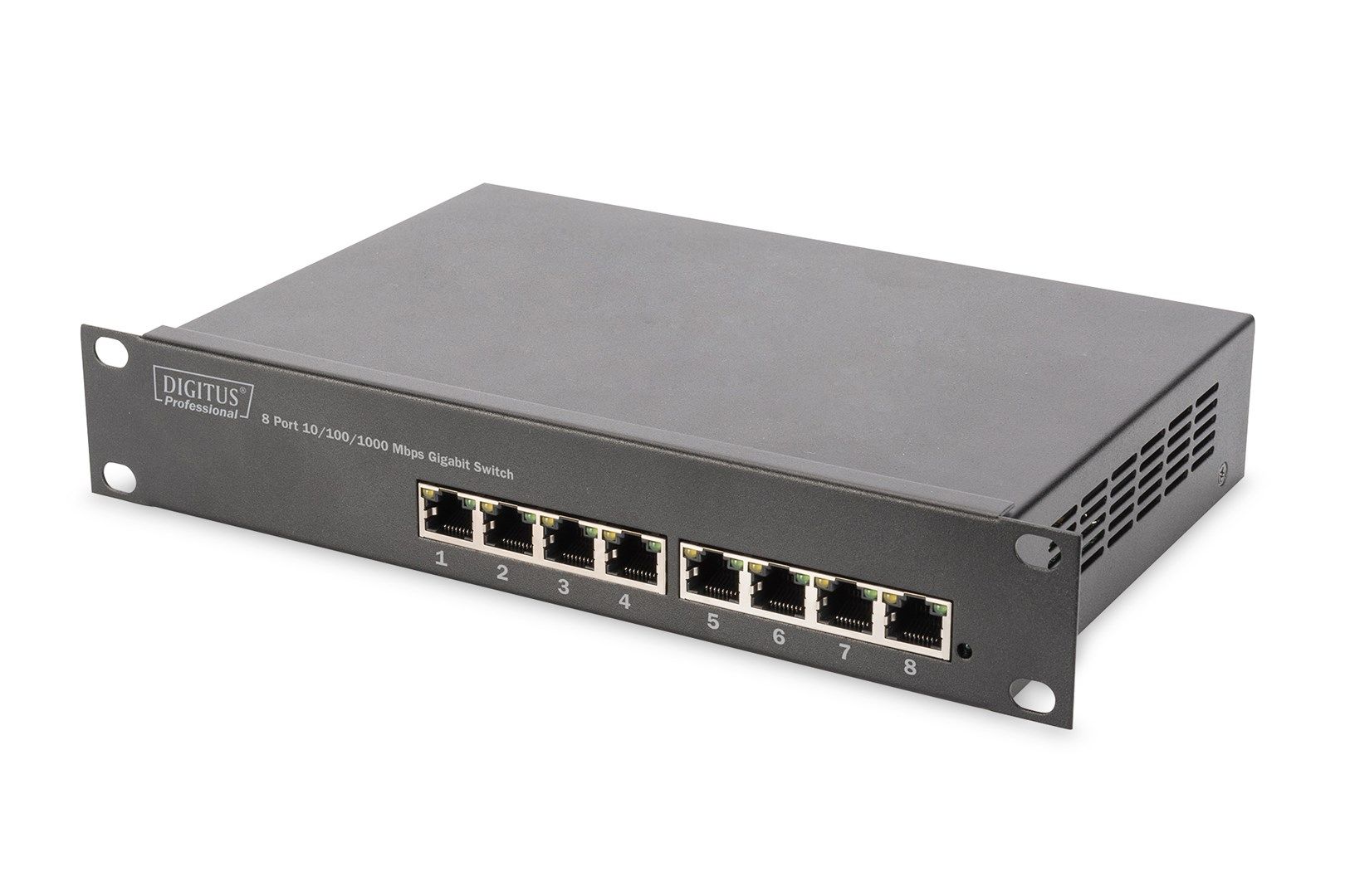 DIGITUS 10  Switch 8-Port Gigabit Ethernet Unmanaged