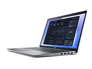 Laptop Dell Precision 3590 3590, 15.6 inch 1920 x 1080, Intel Core Ultra 7 165H (16 C / 22 T, 1.4 GHz - 5 GHz, 24 MB cache, 55 W), 16 GB DDR5, 512 GB SSD, Nvidia RTX 500 Ada, Windows 11 Pro, Tastatura US International, Gri