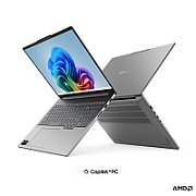 Laptop Lenovo IdeaPad Pro 5 16AGP11 83SJ000URM, 16 inch 2880 x 1800, AMD Ryzen AI 7 450 (8 C / 16 T, 2 GHz - 5.1 GHz, N/A cache, N/A), 24 GB LPDDR5X, 1 TB SSD, AMD Radeon Graphics, Fara sistem de operare, Tastatura English, Luna Grey