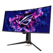 ROG Swift OLED PG34WCDN, 34 , UWQHD, 3440x1440, HDMI, DisplayPort, G-SYNC Compatible, AMD FreeSync Premium Pro, PD 90W, Curbat 1800R, 360Hz, 0.03ms, Negru 90LM0CU0-B01971