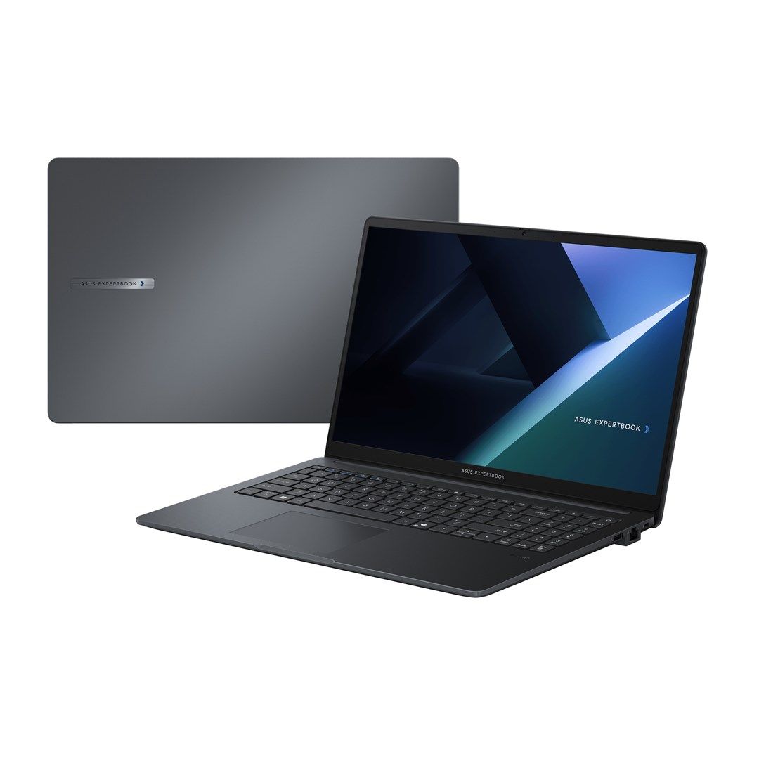 Laptop ASUS ExpertBook B1 B1503CVA-S77277X, 15.6 inch 1920 x 1080, Intel 210H (8 C / 12 T, 2.2 GHz - 4.8 GHz, 12 MB cache, 115 W), 16 GB DDR5, 512 GB SSD, Intel Graphics, Windows 11 Pro, Tastatura US, Gentle Grey