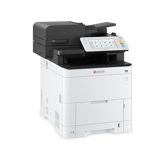 Kyocera ECOSYS MA4000CIX
Copiator laser color duplex A4, printer laser color duplex A4  USB 2.0 + retea + wireless, scaner color duplex A4