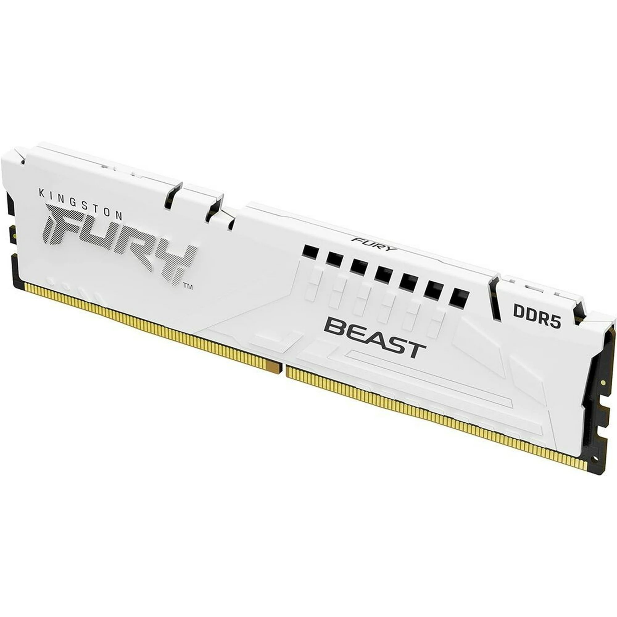 Memorie RAM Kingston DDR5 64GB 6000Mhz CL 40 1.35V Fury Beast White