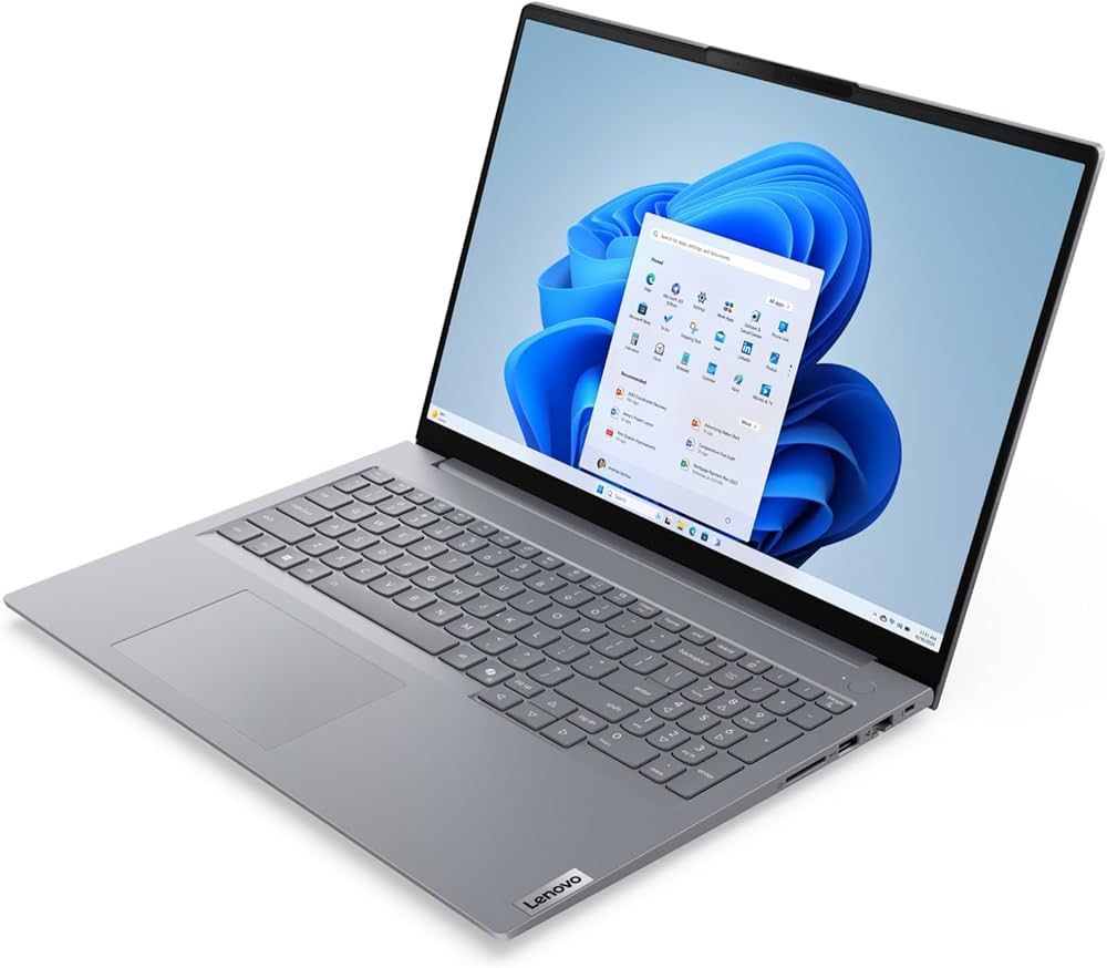 Laptop Lenovo ThinkBook 16 G8 IAL, 16 inch 1920 x 1200, Intel Core ultra 5 225U (12 C / 14 T, 1.5 GHz - 4.8 GHz, 24 MB cache, 57 W), 32 GB DDR5, 1TB SSD, Intel Intel Arc Graphics, Windows 11 Pro, Tastatura Germana, Arctic Grey