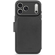 Decoded Leather Detachable Wallet - skórzana obudowa ochronna do iPhone 17 Pro Max kompatybilna z MagSafe (black)