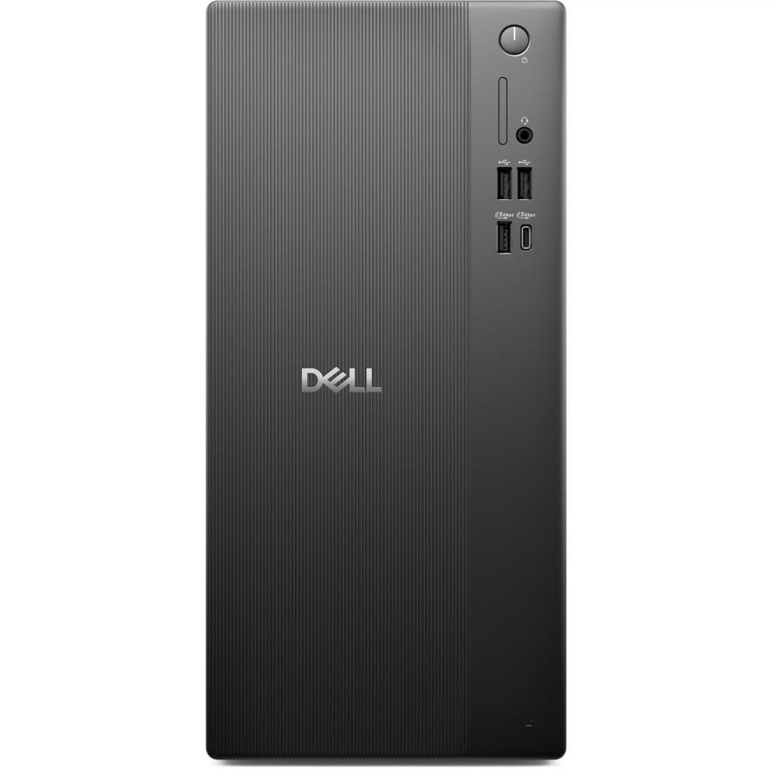 Desktop PC Dell Pro Tower Essential QVT1260 Tower, Intel 14500 (14 C / 20 T, 2.60 GHz - 5.00 GHz, 24 MB Intel Smart Cache cache, 154 W), 8 GB DDR5, 512 GB Tip SSD: M.2 PCIe NVMe, Nu are unitate optica integrata, Intel 770, 180 W 80 PLUS Bronze