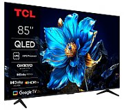 Televizor TCL QLED 85P7K, 214 cm, Smart Google TV, 4K