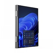 Laptop Lenovo ThinkPad X1 2-in-1 Gen 10 Aura Edition 21Q000D1MX, 14 inch 1920 x 1200 pixeli Touchscreen, Intel Core ultra 5 225U (12 C / 14 T, 1.2 GHz - 4.9 GHz, 12 MB cache, 15 W), 16 GB LPDDR5x, 512 GB SSD, Intel Intel Graphics, Windows 11 Pro, Tastatura English, Gri