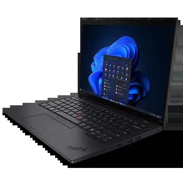 Laptop Lenovo ThinkPad L14 Gen 6 21S80004CK, 14 inch 1920 x 1200, AMD 215 (6 C / 12 T, 3.2 GHz - 4.7 GHz, 16 MB cache, 15 W), 16 GB DDR5, 512 GB SSD, AMD Radeon Graphics, Windows 11 Pro, Tastatura US, Negru