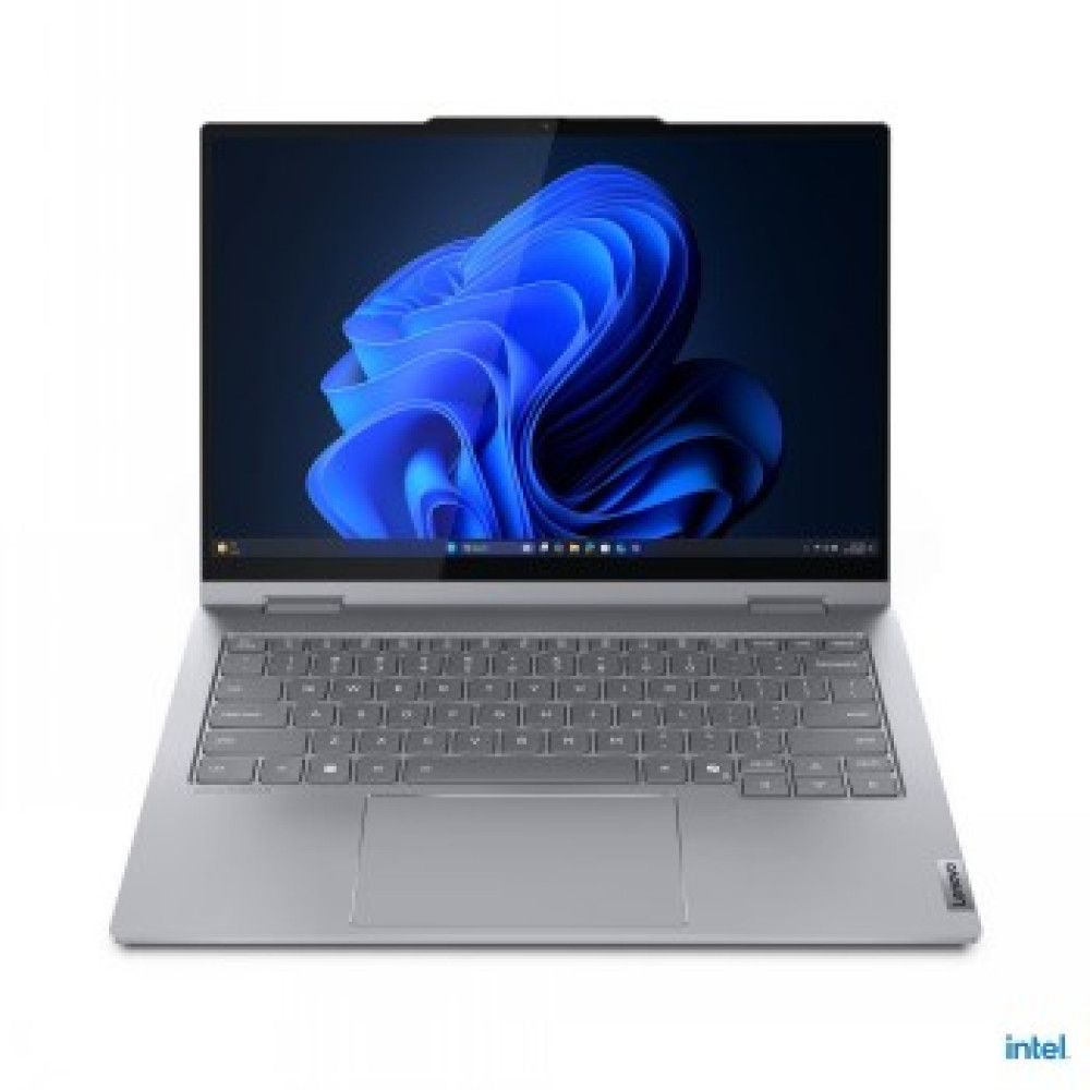 Laptop Lenovo ThinkBook 14 2-in-1 G5 IAU 21SQ002SMX, 14 inch 1920 x 1200 Touchscreen, Intel Core ultra 7 255U (12 C / 14 T, 2.4 GHz - 5.2 Ghz, 12 MB cache, 15 W), 32 GB DDR5, 512 GB SSD, Intel Graphics, Windows 11 Pro, Tastatura US, Gri