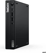 Desktop PC Lenovo ThinkCentre M75q Gen 5 Tiny (1L), AMD Ryzen 5 8500GE (6 C / 12 T, 3.40 GHz - 5.0 GHz, 16 MB cache, 35 W), 16 GB DDR5, 512 GB SSD, Fara unitate optica integrata, AMD Radeon 740M Partajata, 65 W, Fara sistem de operare
