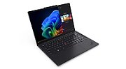 Laptop Lenovo ThinkPad T14 Gen 6 amd ryzen ai 5 pro, 15 inch 1920 x 1200 pixeli, AMD 340 (8 C / 16 T, 2.0 GHz - N/A, L1 Cache: 6 MBL2 Cache: 16 MB cache, 54 W), 16 GB DDR5, 512 GB SSD, AMD Radeon 840M Graphics, Windows 11 Pro, Tastatura English (EU), Negru