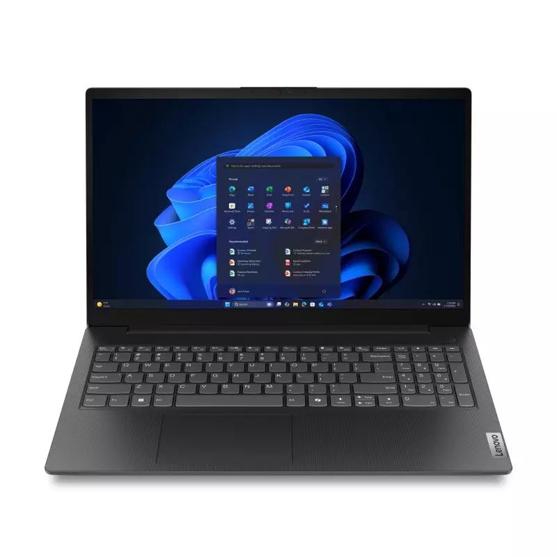 Laptop Lenovo V15 G6 ITN 83M4000YIX, 15.6 inch 1920 x 1080, Intel N100 (4 C / 4 T, 0.8 GHz - 3.4 GHz, 6 MB cache, 6 W), 8 GB DDR5, 256 GB SSD, Intel Graphics, Fara sistem de operare, Tastatura Italiana, Negru