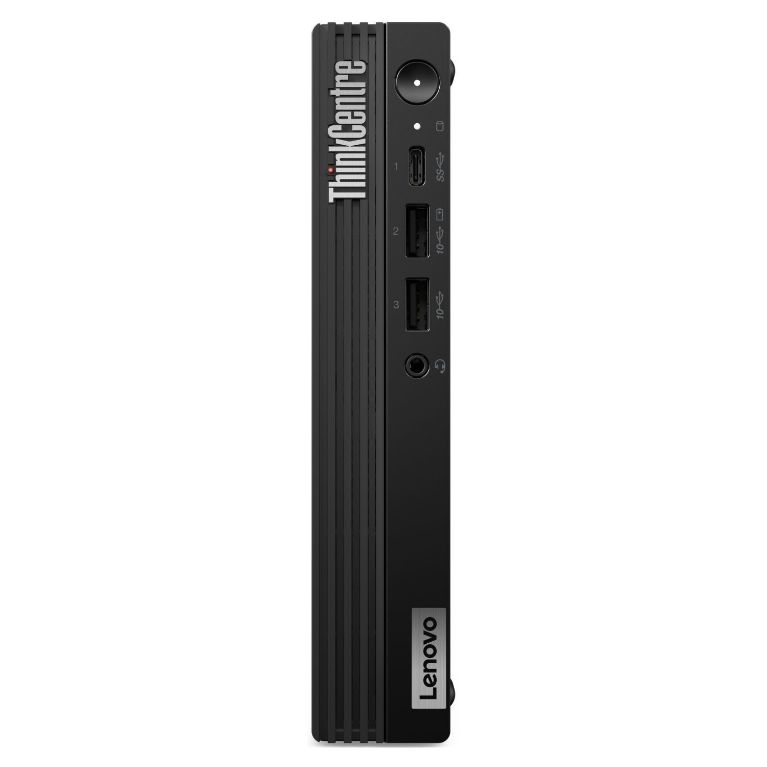 Desktop PC Lenovo ThinkCentre M70q Gen 5 Tiny (1L), Intel Core i5 14400T (10 C / 16 T, 1.5 GHz - 4.5 GHz, 20 MB cache, 35 W), 16 GB DDR5, 512 GB SSD, Fara unitate optica, Intel UHD Graphics Partajata, 90 W, Windows 11 Pro