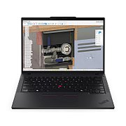 Laptop Lenovo ThinkPad P14s Gen 6 21QL003YCK, 14 inch 1920 x 1200, AMD Ryzen AI 7 PRO 350 (8 C / 16 T, 2.0 GHz - 5.0 GHz, 24 MB cache, 28 W), 64 GB LPDDR5X, 1 TB SSD, AMD AMD Radeon 880M, Windows 11 Pro, Tastatura Czech / Slovak / English, Storm Grey