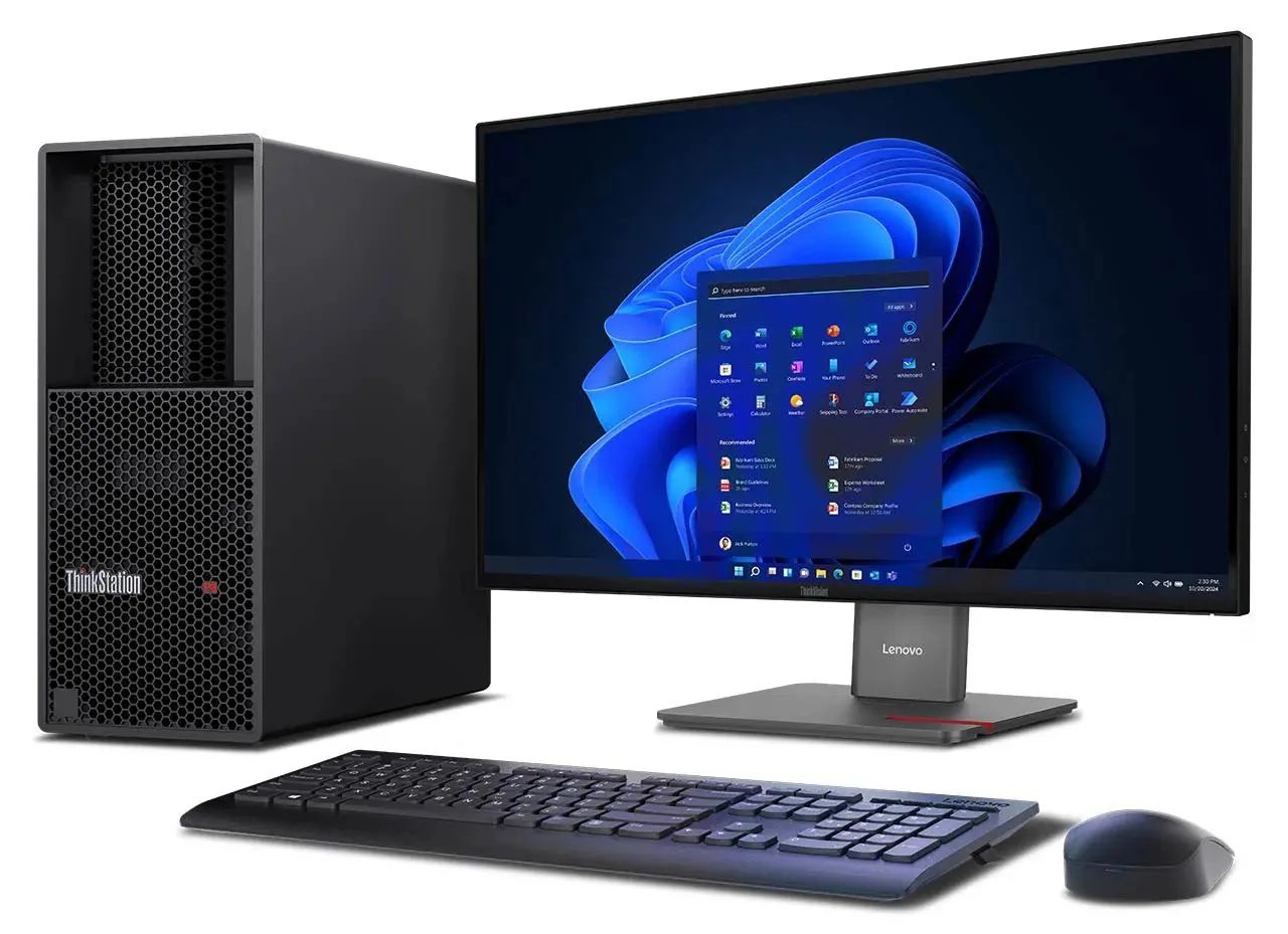 Desktop PC Lenovo Intel W880 Tower, Intel 265K (20 C / 20 T, 3.90 GHz - 5.50 GHz, 30 MB Intel Smart Cache cache, 250 W), 64 GB DDR5, 1 TB Tip SSD: M.2 2280 PCIe 4.0x4 Performance NVMe Opal, Nu are unitate optica integrata, nVidia 4000, 750 W 80 PLUS Platinum, Fixed, Windows 11 Pro