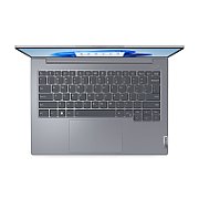 Laptop Lenovo ThinkBook 14 G7 ARP 21MV001HFR, 14 inch 1920 x 1200, AMD Ryzen 5 7535HS (6 C / 12 T, 3.3 GHZ - 4.60 GHz, 16 MB cache, 54 W), 16 GB DDR5, 512 GB SSD, AMD Radeon Graphics, Windows 11 Pro, Tastatura Franceza, Gri