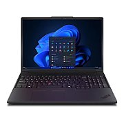 Laptop Lenovo ThinkPad P16v G3 21RS000XFR, 16 inch 1920 x 1200, Intel 265H (16 C / 16 T, N/A - 5.3 GHz, 24 MB cache, N/A), 32 GB DDR5, 1 TB SSD, Nvidia RTX PRO 2000, Windows 11 Pro, Tastatura US, Negru
