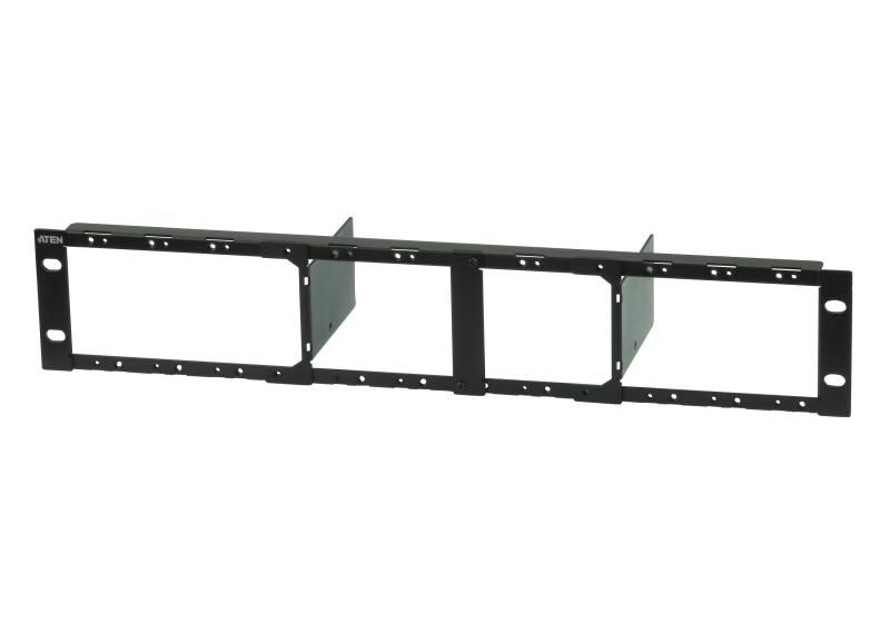 Rackmount kit video extender ATEN VE-RMK2U. Tipul: Kit montare, Culoarea produsului: Negru. Cantitate per ambalaj: 1 buc.. Greutate: 775 g