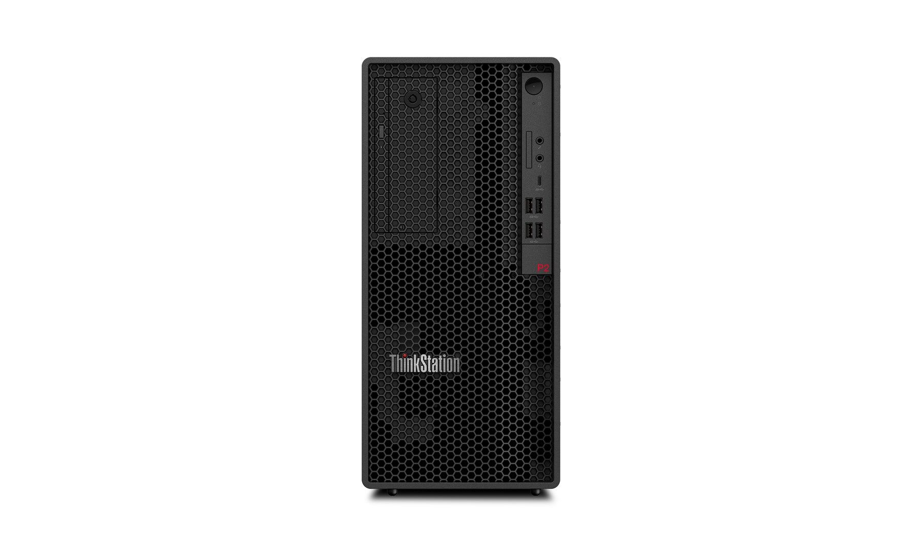 Desktop PC Lenovo ThinkStation P2 Tower Gen 2, Intel 265K (20 C / 20 T, 3.3 GHz - 5.5 GHz, 30 MB cache, 250 W), 32 GB RAM, 512 GB SSD, Nvidia GeForce RTX 5070 12 GB, Windows 11 Pro