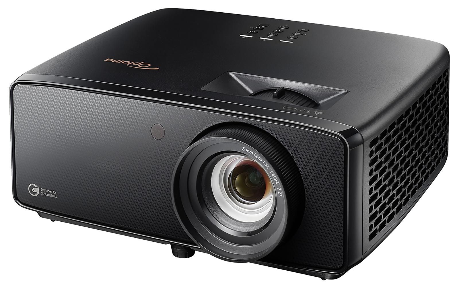 Videoproiector Optoma PK52, 3840 x 2160 pixeli, 16:9, 3500 lm, laser, 30000 h, Fara Wi-Fi incorporat, Negru