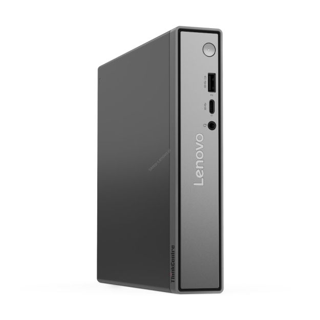 Desktop PC Lenovo ThinkCentre neo 50q Gen 5 Tiny (1L), Intel Core 5 210H (8 C / 12 T, 2.20 GHz - 4.8 GHz, 12 MB cache, 45 W), 16 GB DDR5, 512 GB Tip SSD: M.2 2280 PCIe 4.0x4 NVMe Opal 2.0, Fara unitate optica integrata, Intel Intel Graphics Partajata, 65 W (externa), Windows 11 Pro Polish / English