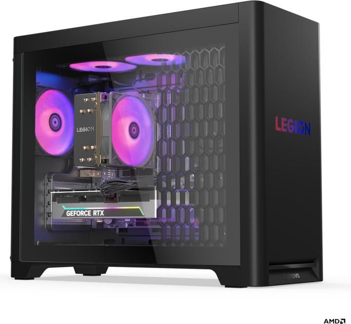 Desktop PC Lenovo Legion T5 30AGB10 Tower, AMD Ryzen 5 7600 (6 C / 12 T, 3.8 GHz - 5.1 GHz, 32 MB cache, 65 W), 32 GB DDR5, 1 TB SSD, Fara unitate optica, NVIDIA GeForce RTX 5060 Ti 8 GB, Nespecificat, Fara sistem de operare