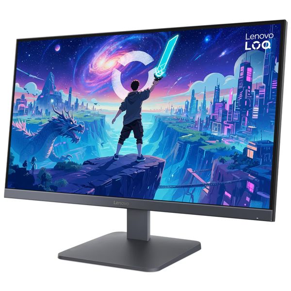 Monitor 27 inch LED Lenovo LOQ 27Q-10 2560 x 1440 pixeli, 180 Hz, 0.5 ms, Grey