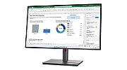 RESIGILAT: Monitor 27 inch LED Lenovo P27h-30 2560 x 1440 pixeli, 60 Hz, 4 ms, Negru