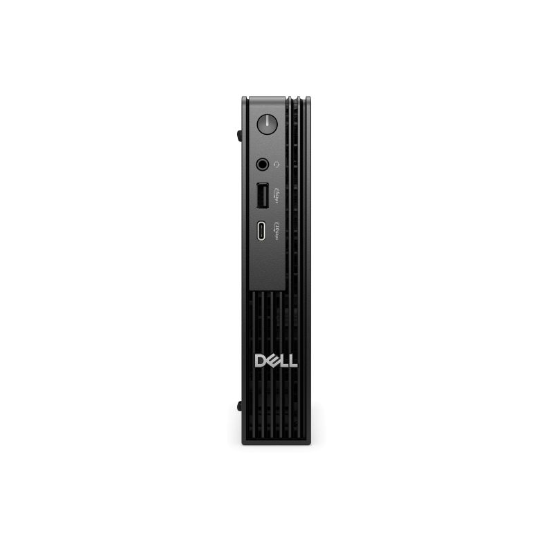 Desktop PC Dell Pro Micro QCM1250 Micro Form Factor, Intel Core ultra 5 235T (14 C / 14 T, Nespecificat - 5.0 GHz, Nespecificat cache, 35 W), 8 GB DDR5, 512 GB SSD, Fara unitate optica, Intel Intel Graphics Partajata, 90 W - adaptor extern, Ubuntu