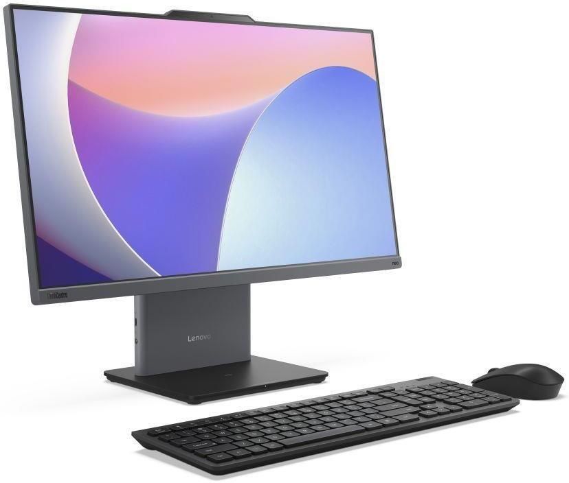 All-In-One Lenovo ThinkCentre neo 50a 27 Gen 5 12SB0057CK, 27 inch 1920 x 1080 pixeli, Intel Core 5 210H (8 C / 12 T, 2.2 GHz - 4.8 GHz, 12 MB cache, 45 W), 16 GB DDR5, 512 GB SSD, Intel Intel Graphics 0 GB, Windows 11 Pro, Luna Grey