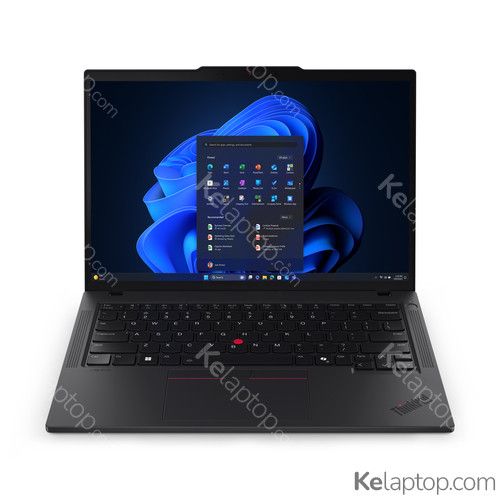 Laptop Lenovo ThinkPad T14 Gen 6 21QC00C0GE, 14 inch 1920 x 1200, Intel Core ultra 7 255U (12 C / 14 T, 1.5 GHz - 4.8 GHz, 12 MB cache, 15 W), 64 GB DDR5, 1 TB SSD, Intel Intel Graphics, Windows 11 Pro, Tastatura Germana, Negru