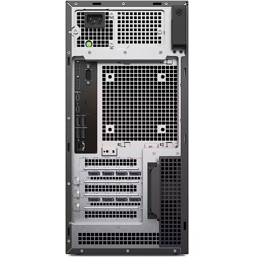 Desktop PC Dell Pro Max Tower T2 FCT2250 Tower, Intel Core ultra 7 265 (20 C / 20 T, 2.4 GHz - 5.3 GHz, 30 MB cache, 125 W), 16 GB DDR5, 512 GB SSD, Fara unitate optica, Intel Intel Graphics Partajata, 500 W, Windows 11 Pro