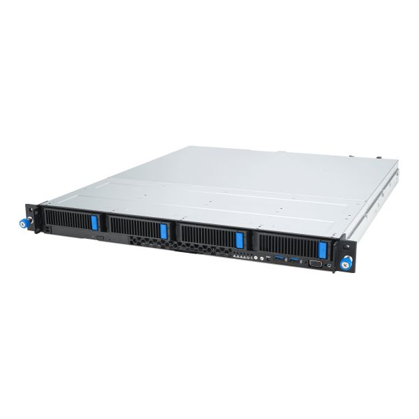 Server ASUS RS300-E12-RS4, Rack 1U, Intel Xeon E-2434 (4 C / 8 T, 3.40 GHz - 5.00 GHz, 12 MB cache, 55 W), 32 GB DDR5, 1 x 960 GB SSD, Fara, 5 x LFF, Fara, 2 x 450 W, Windows Server 2025 Standard