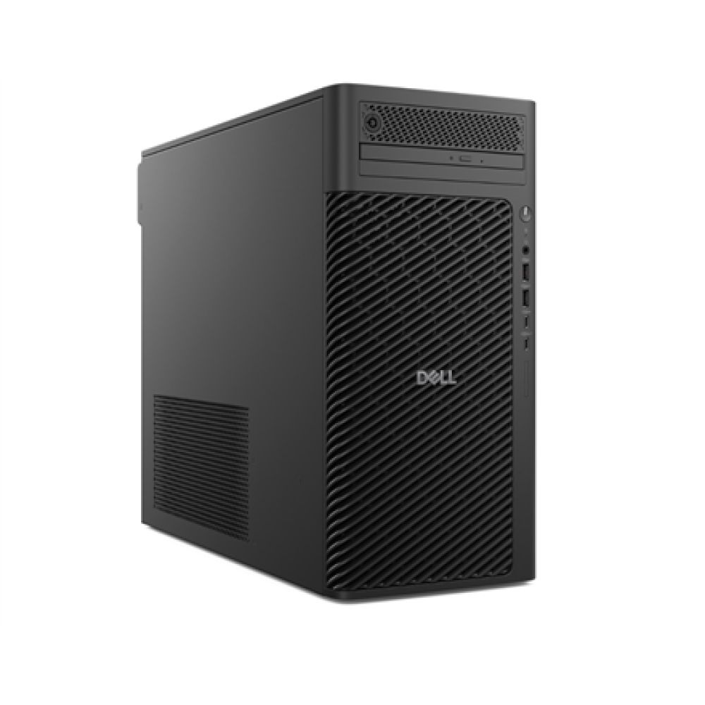 Desktop PC Dell Pro Max T2 FCT2250 Tower, Intel Core ultra 9 285 (24 C / 24 T, 2.5 GHz - 5.6 GHz, 36 MB cache, 65 W), 32 GB DDR5, 512 GB SSD, Fara unitate optica, NVIDIA GeForce RTX 5070 12 GB, 500 W, Windows 11 Pro