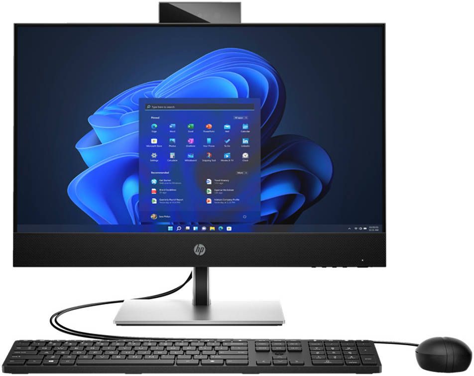 All-In-One HP ProOne 440 G9 AIO B6ZC0ET, 23.8 inch 1920 x 1080, Intel Core i5-12500t (6 C / 12 T, 2.0 GHz - 4.4 GHz, 18 MB cache, 35 W), 16 GB DDR5, 512 GB SSD, Intel Intel UHD Graphics 770 0 GB, Windows 11 Pro, Negru