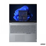 Laptop Lenovo ThinkBook 16 G7 ARP 21MW0087RM, 16 inch 1920 x 1200, AMD Ryzen 7 7735HS (8 C / 16 T, 3.2 GHz - 4.75 GHz, 16 MB cache, 35 W), 32 GB DDR5, 1 TB SSD, AMD AMD Radeon 680M, Fara sistem de operare, Tastatura English, Arctic Grey