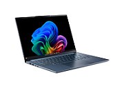 Laptop Acer Aspire Go 14 NX.JZSEX.00F, 14 inch 1920 x 1200, Intel Core ultra 7 355 (8 C / 8 T, 2.3 GHz - 4.7 GHz, 12 MB Intel® Smart Cache cache, N/A), 16 GB LPDDR5X, 512 GB SSD, Intel Intel Graphics, Windows 11 Home, Tastatura US, Albastru