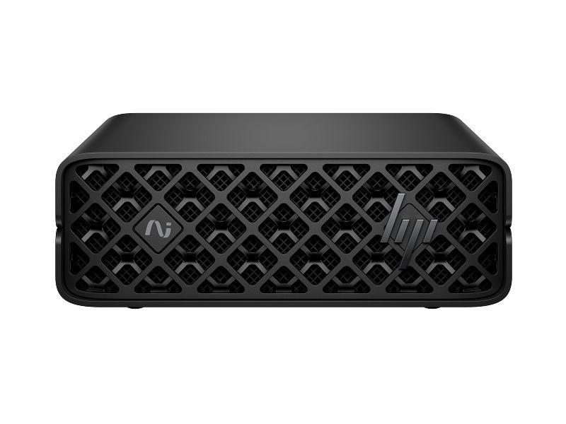 Desktop PC HP ZGX Nano G1n AI Mini PC, nVidia GB10 (20 C / 20 T, Nespecificat - Nespecificat, Nespecificat cache, Nespecificat), 128 GB LPDDR5x, 2 TB SSD, Fara unitate optica, NVIDIA Blackwell Architecture Partajata, 280 W, nVidia DGX OS