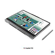 Laptop Lenovo IdeaPad 5 2-in-1 14IAL10 14IAL10, 14 inch 1920 x 1200 Touchscreen, Intel Core ultra 7 255H (16 C / 16 T, N/A - 5.1 GHz, 24 MB Intel® Smart Cache cache, N/A), 16 GB LPDDR5X, 1 TB SSD, Intel Intel Arc 140T, Free DOS, Tastatura English, Luna Grey