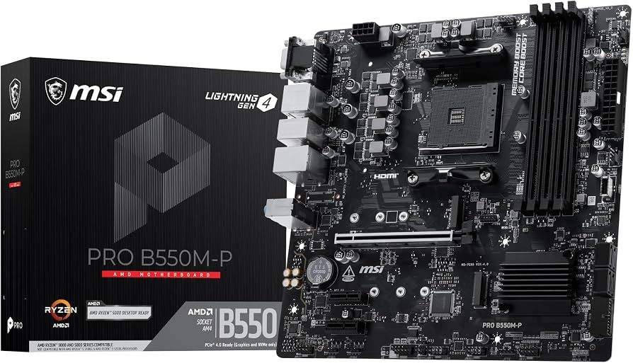 Płyta główna MSI PRO B550M-P
