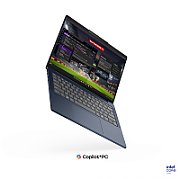 Laptop Lenovo IdeaPad Slim 5 14IPH11 83S5007CRM, 14.0 inch 1920 x 1200, Intel Core ultra 7 355 (8 C / 8 T, N/A - 4.7 GHz, 12 MB Intel® Smart Cache cache, N/A), 32 GB DDR5, 1 TB SSD, Intel Intel Graphics, Free DOS, Tastatura English, Cosmic Blue