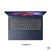 Laptop Lenovo IdeaPad Slim 5 14IPH11 83S5007CRM, 14.0 inch 1920 x 1200, Intel Core ultra 7 355 (8 C / 8 T, N/A - 4.7 GHz, 12 MB Intel® Smart Cache cache, N/A), 32 GB DDR5, 1 TB SSD, Intel Intel Graphics, Free DOS, Tastatura English, Cosmic Blue